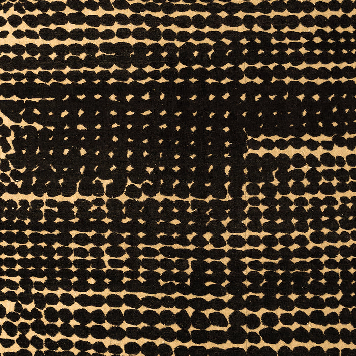 Machine Washable Abstract Brown Modern Rug, wshabs4899brn