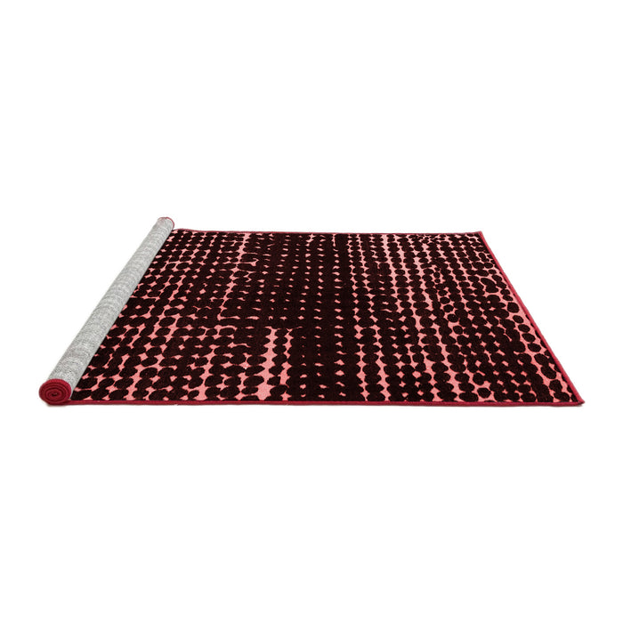 Modern Red Washable Rugs