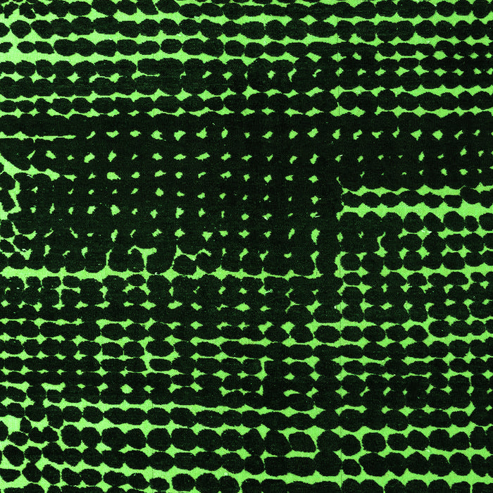 Machine Washable Abstract Green Modern Area Rugs, wshabs4899grn