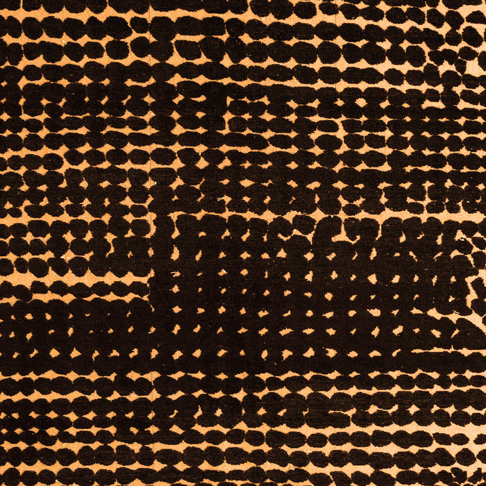 Machine Washable Abstract Orange Modern Area Rugs, wshabs4899org