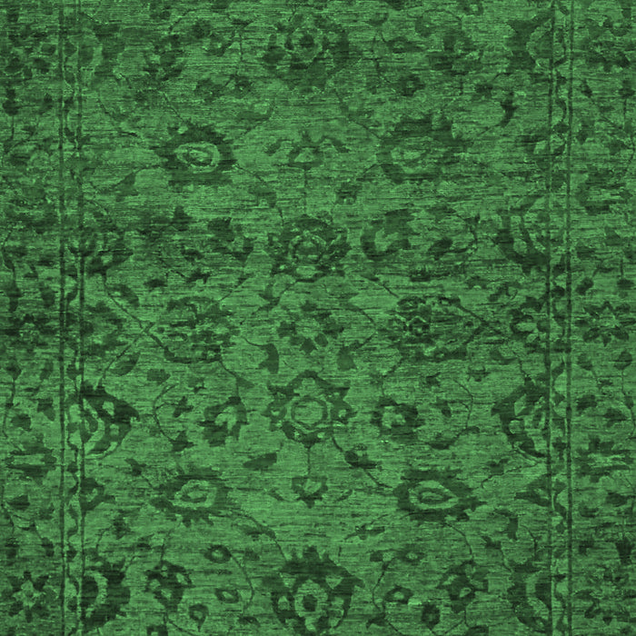 Abstract Emerald Green Modern Rug, abs489emgrn