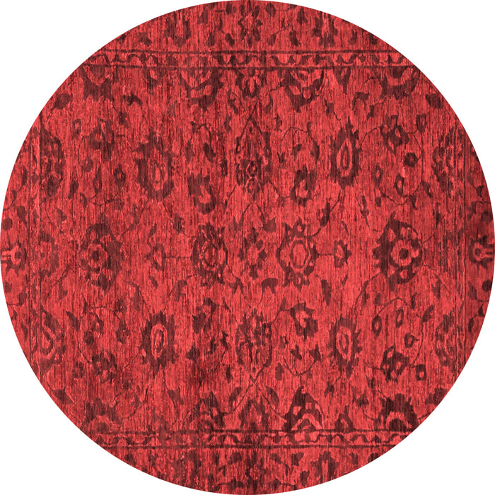Machine Washable Abstract Red Modern Rug, wshabs489red