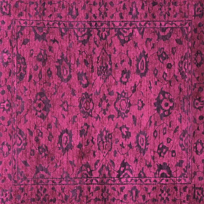 Square Machine Washable Abstract Pink Modern Rug, wshabs489pnk