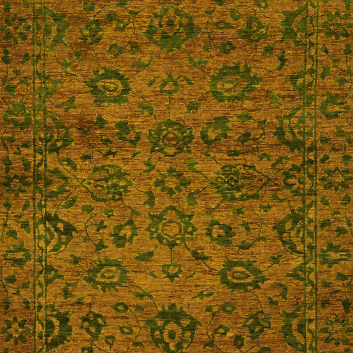 Abstract Yellow Modern Rug, abs489yw