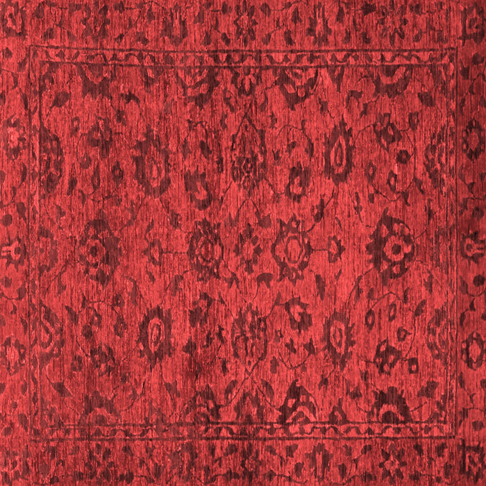 Abstract Red Modern Rug, abs489red