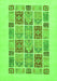 Abstract Green Modern Rug, abs48grn