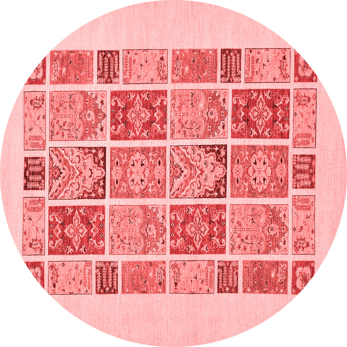 Abstract Red Modern Rug, abs48red