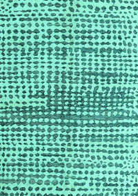 Solid Turquoise Modern Rug, abs4900turq