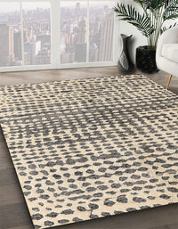 Abstract Puce Purple Solid Rug, abs4900