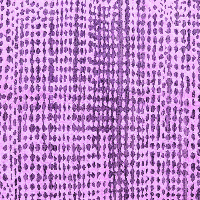Square Machine Washable Solid Purple Modern Area Rugs, wshabs4900pur