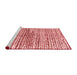 Modern Red Washable Rugs