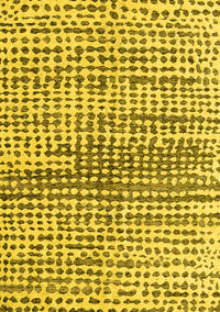 Solid Yellow Modern Rug, abs4900yw