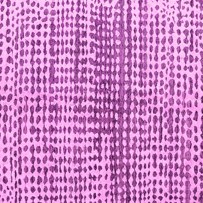 Square Machine Washable Solid Pink Modern Rug, wshabs4900pnk