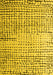 Machine Washable Solid Yellow Modern Rug, wshabs4901yw