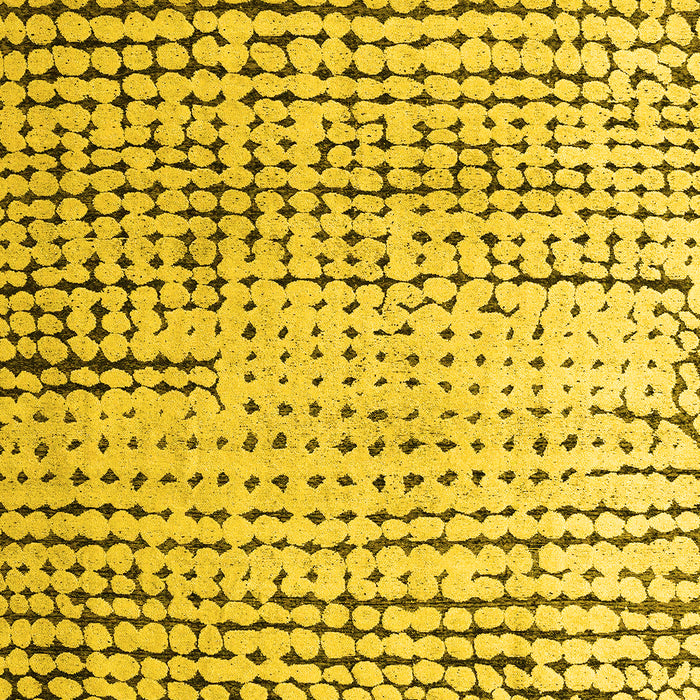 Solid Yellow Modern Rug, abs4901yw