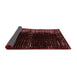 Abstract Red Modern Area Rugs