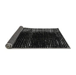 Sideview of Abstract Gray Modern Rug, abs4902gry