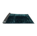 Sideview of Abstract Light Blue Modern Rug, abs4902lblu