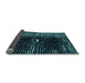 Sideview of Abstract Light Blue Modern Rug, abs4903lblu