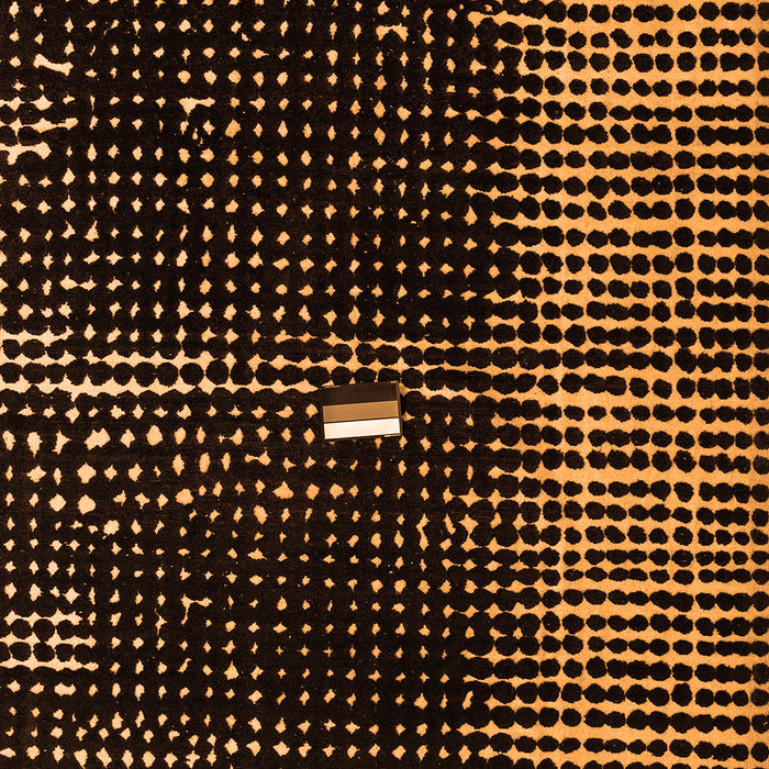 Abstract Orange Modern Rug, abs4903org