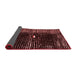 Abstract Red Modern Area Rugs