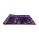 Sideview of Abstract Purple Modern Rug, abs4903pur