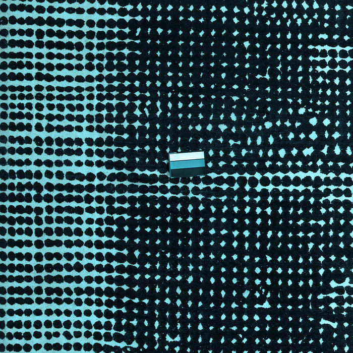 Abstract Light Blue Modern Rug, abs4903lblu