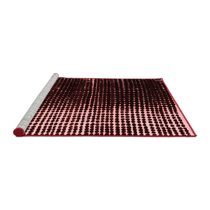 Modern Red Washable Rugs