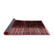 Abstract Red Modern Area Rugs