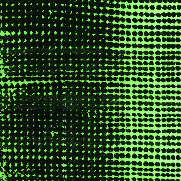 Machine Washable Abstract Green Modern Area Rugs, wshabs4904grn