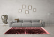 Modern Red Washable Rugs