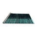 Sideview of Machine Washable Abstract Light Blue Modern Rug, wshabs4904lblu