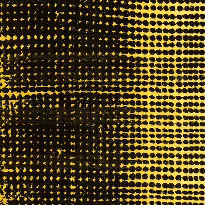 Abstract Yellow Modern Rug, abs4904yw