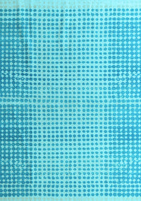 Abstract Light Blue Modern Rug, abs4905lblu