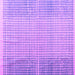 Square Abstract Purple Modern Rug, abs4905pur