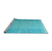 Sideview of Machine Washable Abstract Light Blue Modern Rug, wshabs4905lblu