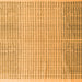 Square Abstract Orange Modern Rug, abs4905org