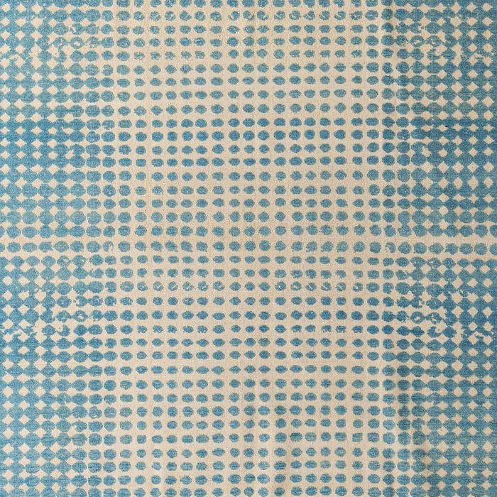 Machine Washable Abstract Cadet Blue Green Rug, wshabs4905