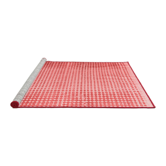 Modern Red Washable Rugs