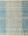 Abstract Cadet Blue Green Modern Rug, abs4905