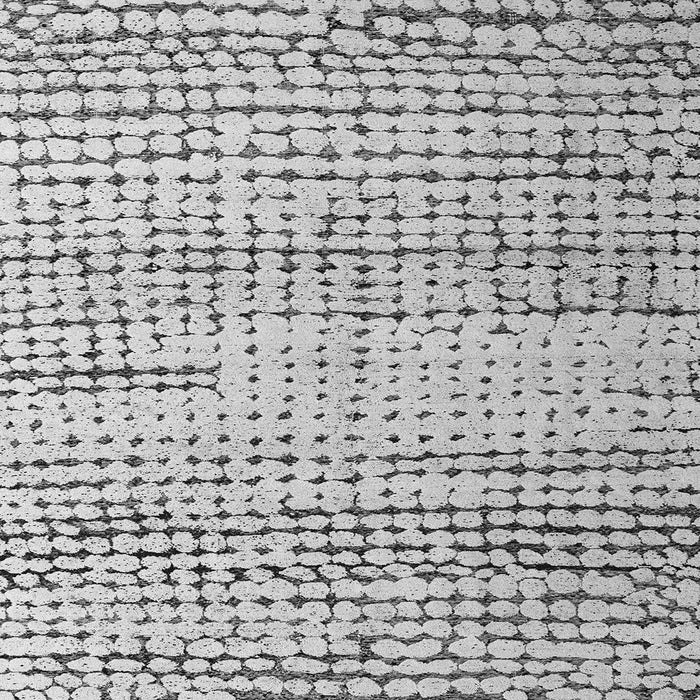 Square Machine Washable Solid Gray Modern Rug, wshabs4906gry