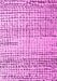 Machine Washable Solid Pink Modern Rug, wshabs4906pnk