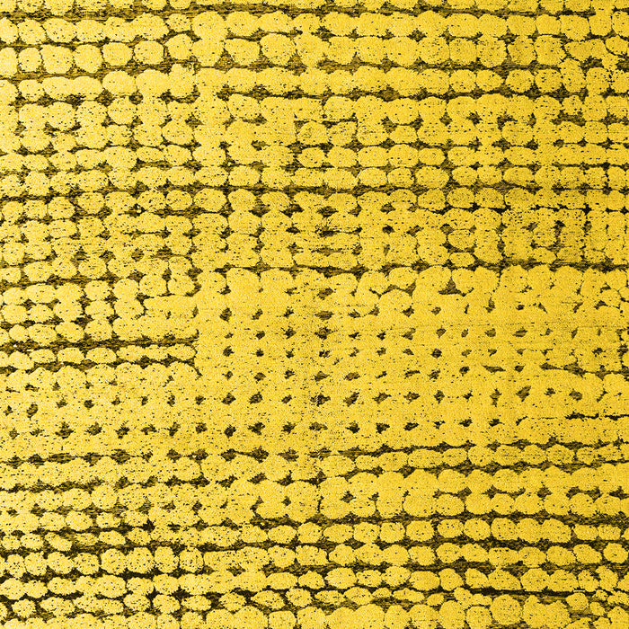 Solid Yellow Modern Rug, abs4906yw