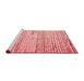 Modern Red Washable Rugs