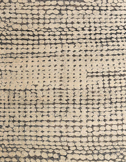 Abstract Dark Almond Brown Solid Rug, abs4906