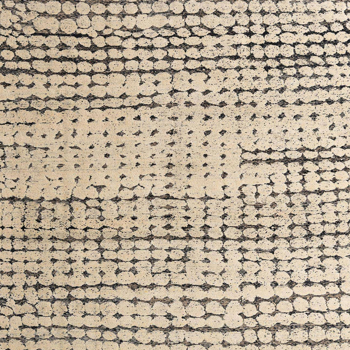 Abstract Dark Almond Brown Solid Rug, abs4906