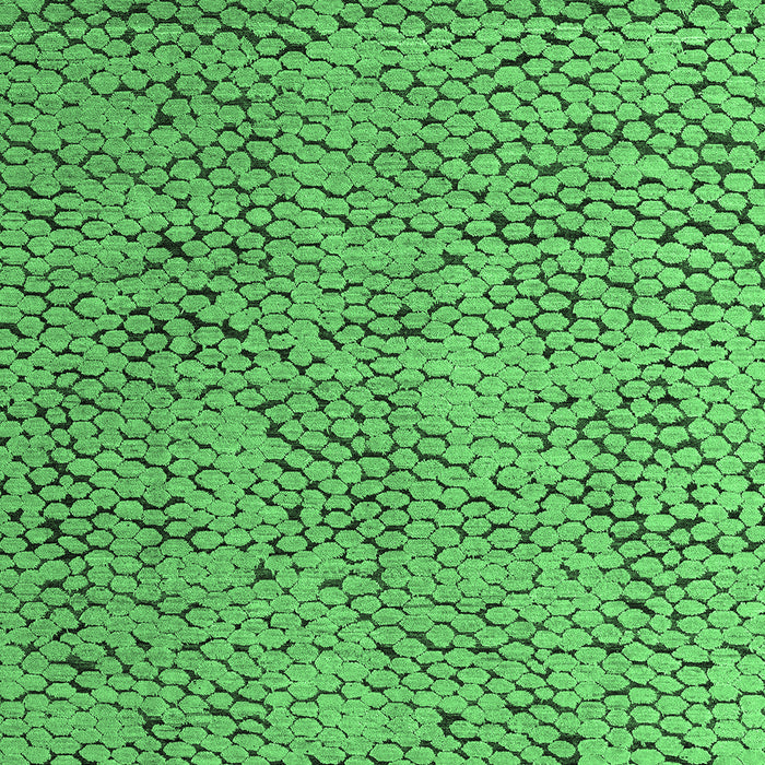 Machine Washable Abstract Emerald Green Modern Area Rugs, wshabs4907emgrn