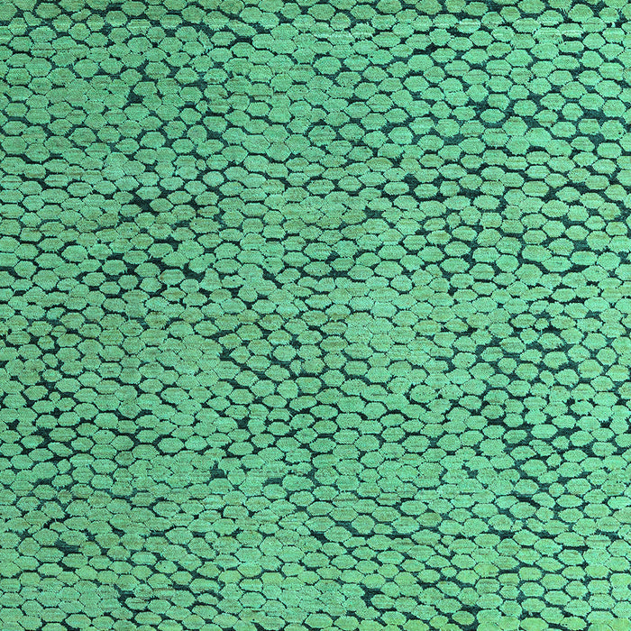 Abstract Turquoise Modern Rug, abs4907turq