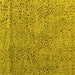 Square Abstract Yellow Modern Rug, abs4907yw