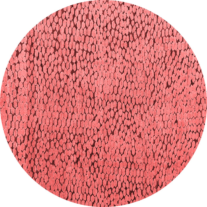 Machine Washable Abstract Red Modern Rug, wshabs4907red